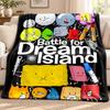 BFDI Characters blanket Flannel Blanket Soft Cozy Plush Throw for Sofa Bed Lightweight Home Decoration Outdoor camping