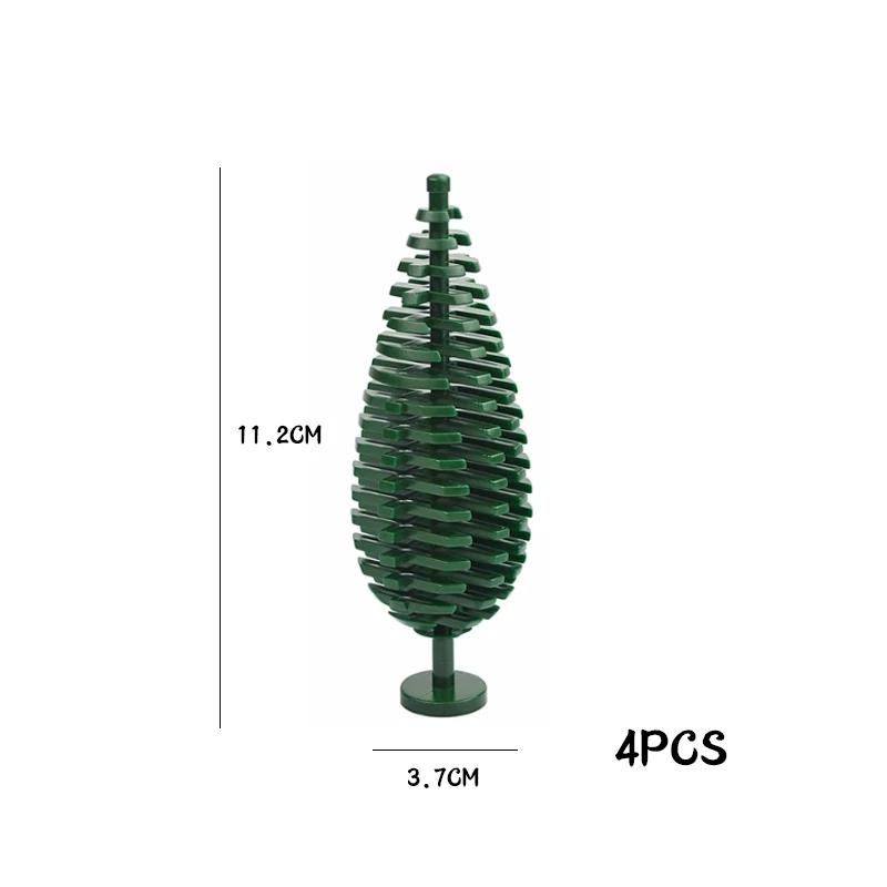 NEW Plants Pine Tree Spruce Rockery Building Blocks City Street View Garden Landscape Brick Compatible 3778 32607 2435 6064 2417