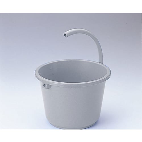 Risu Berg Bucket, Round, Light Gray, 8L, Made in Japan