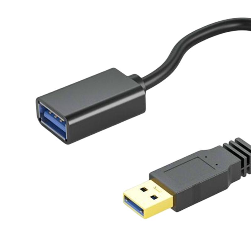 Straight-headed USB 3.0 Extension Cable Cord with On  h Support Data Transfer & Power Supply for USB-powered Fan