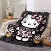 1pc. Hello Kitty Cupcake Print Blanket - Cute Home Decor, Office Throw, Outdoor Giftz0411215