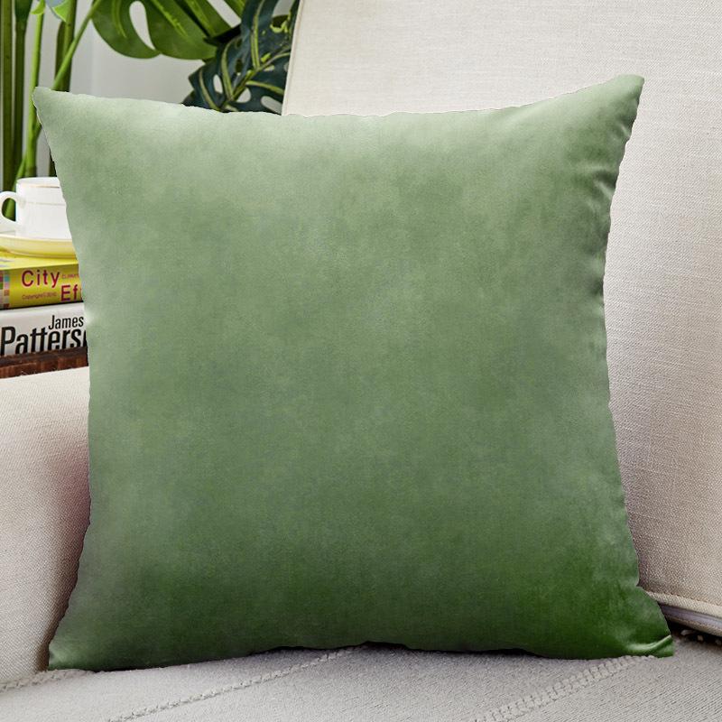 Velvet Pillowcase Cushion Cover Light Luxury Velvet Living Room Sofa Cushion Nordic Home Soft Decoration