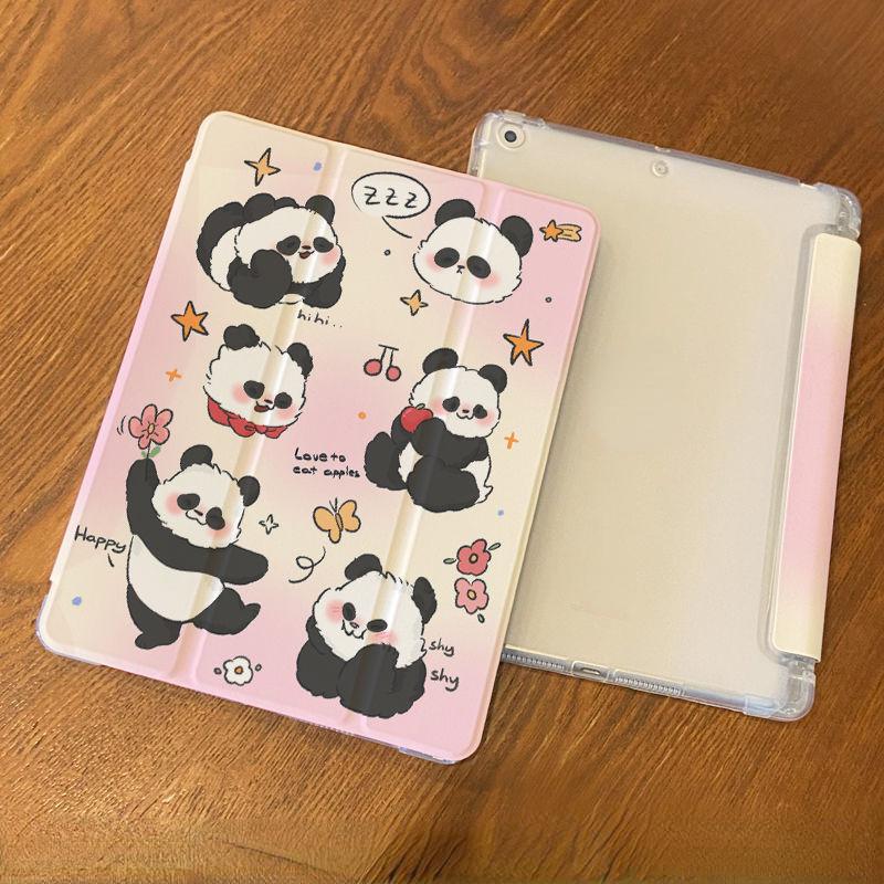 

Чехол для iPad Air5, чехол с рисунком панды, умный чехол для iPad для iPad Air6, 11, 13 дюймов, 2022, 10, 10,9, Air1/2, 20218/17, 6, 5, 9,7, с подставкой для карандашей ipadPro2022 (11)