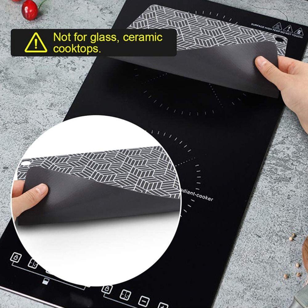 Silicone Induction Cooktop Mat Heat-resistant Electric Stove Cover Pad  Induction Cooktop