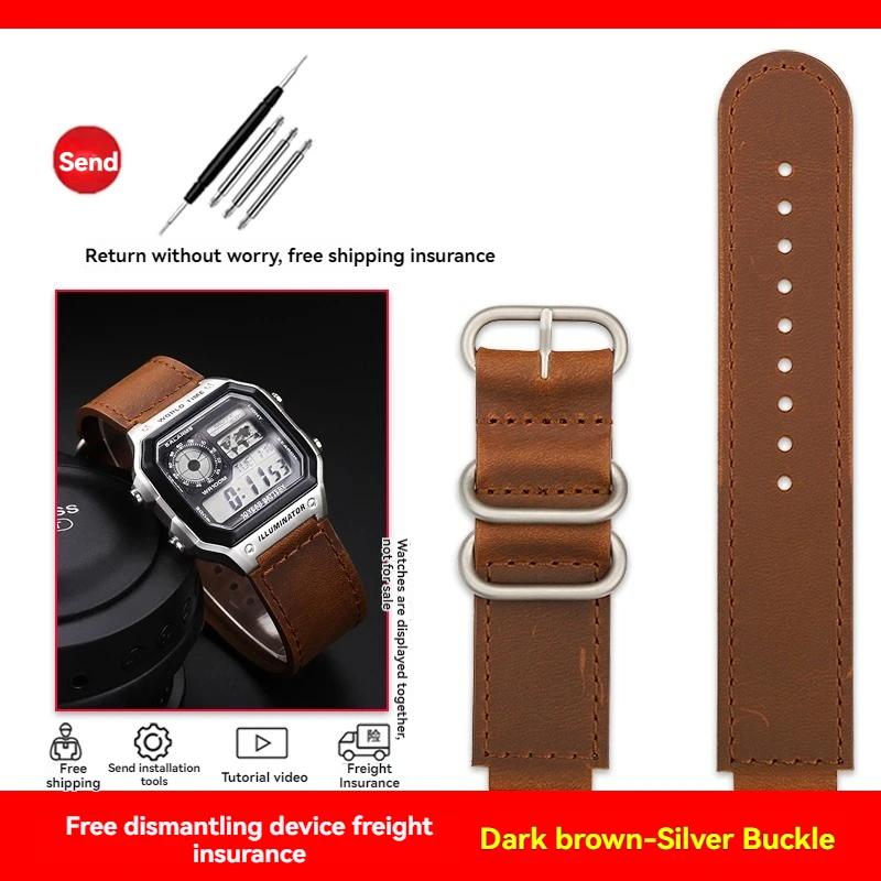 Upgrade All Metal Case Fashion For Casio AE1200 Mod Kit Modified 3299 AE-1200 Bezel Strap Stainless Steel Watch Band Accessories
