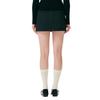 Yescci Fashionable Straight Skirt Stripe Woolen Skirt