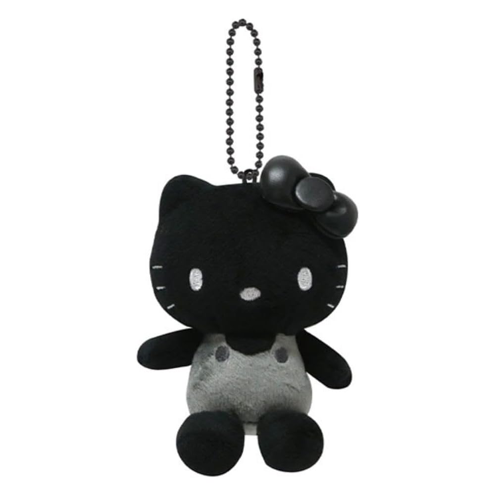 K Company Sanrio Characters Monochrome Series Ball Chain Mascot Hello Kitty 10x8x7cm