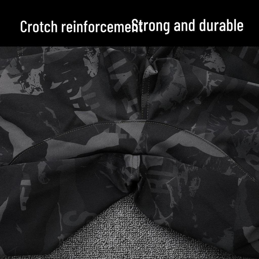 Men's Casual Elastic Camouflage Cargo Joggers - Slim Fit, Loose Fit for Spring & Autumn