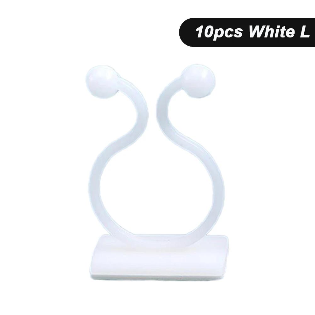 

10 шт./набор S-L Универсальный бытовой фиксатор для растений и зеленых растений Зеленая корзина Лиана Вьющееся на стену Подвесной крючок Шпалера для растений