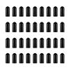 200Pieces Paint Cup Spouts Covers Universal Fit for Airbrush Bottles Leak Proof Rubber Nozzle Caps