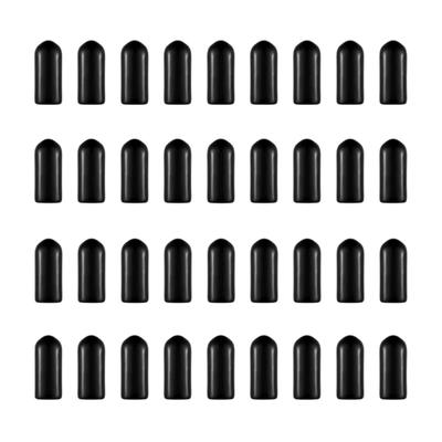 200Pieces Paint Cup Spouts Covers Universal Fit for Airbrush Bottles Leak Proof Rubber Nozzle Caps