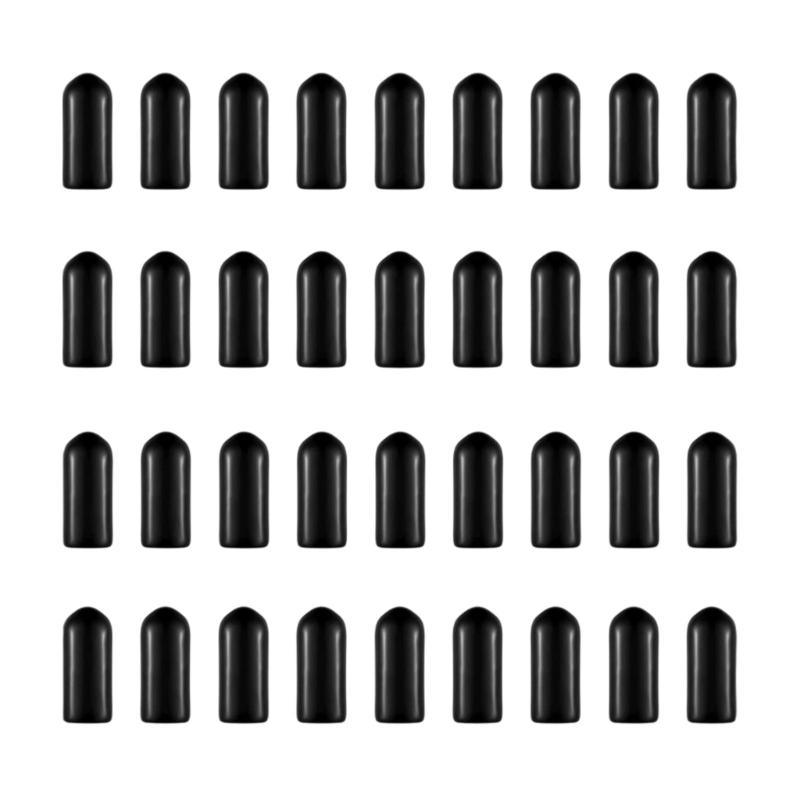 

200 штук Крышки-носики для стаканчиков с краской Универсальная посадка для бутылок аэрографа Герметичные резиновые колпачки для сопел 1