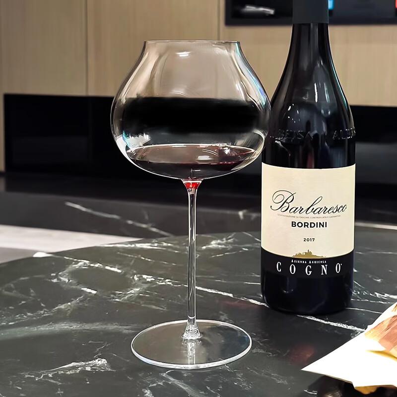 Evropská sklenice na víno Sklenice na burgundské Křišťálová Ručně vyráběná Extrémně tenká Sklenice na víno Pohár