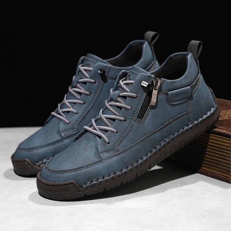 Womens/Men's Leather Shoes Large Casual Shoes Sports Men's Fashionable Casual Leather Shoes