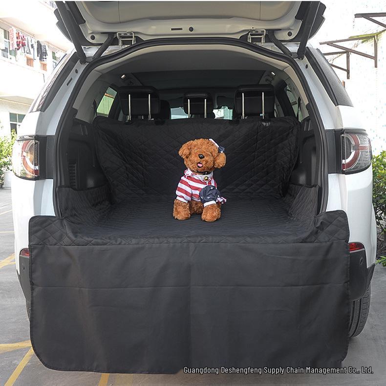

Waterproof and Stain-Resistant Pet Mat for Car Trunk - Scratch-Proof and Dirt-Resistant Design for Sedans and SUVs. 133*204CM
