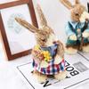 Cattail Eco Friendly Bright Colors Lifelike Durable Easter Bunny Figurine