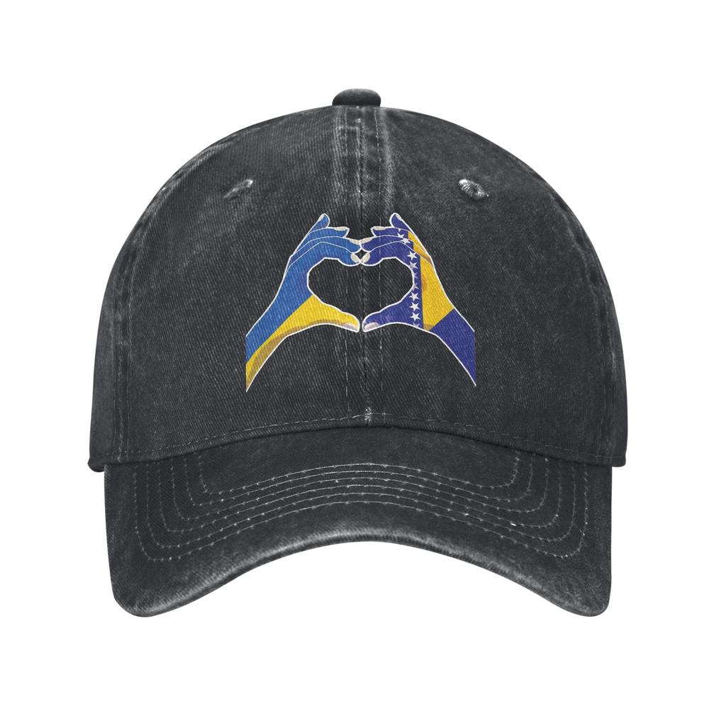 Bosnia and Herzegovina Flag Accessories Baseball Caps Unisex Women Casual  Hats Cap Adjustable Sun Cap