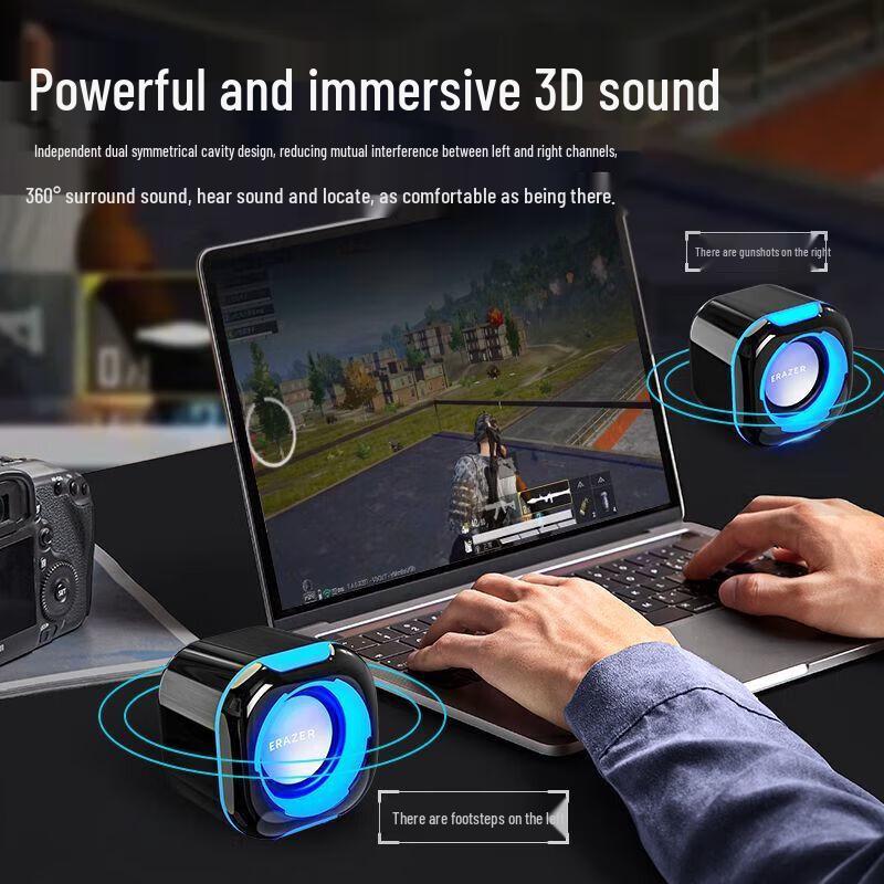 Lenovo A300pro 2.0 Wired USB Desktop Speakers CN plug (adapter included)