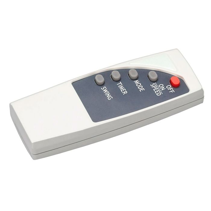 Ventilateur À Pied Pivotant, 42 Cm, Réglable En Hauteur, Minuterie De 7,5 Heures MPM MWP-19 50W Blanc 01290