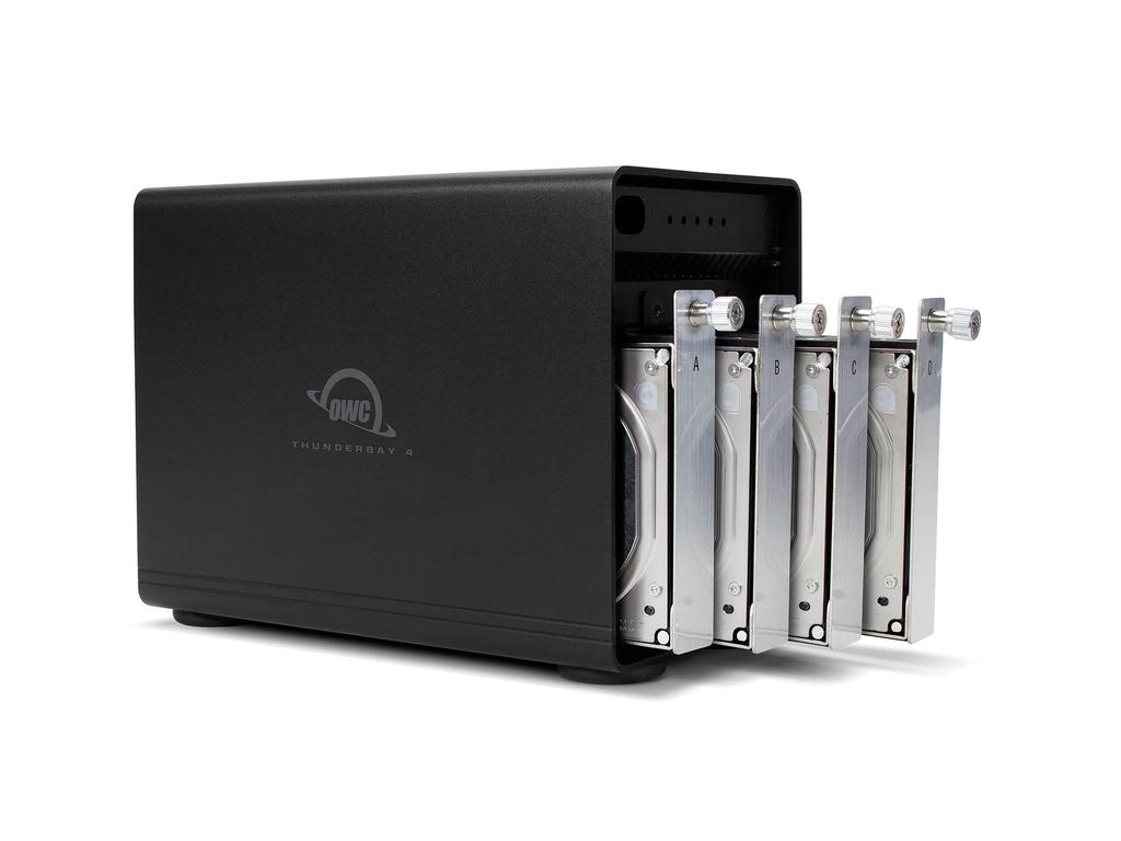 OWC ThunderBay 4 Thunderbolt 3 4-Bay External Hard Drive Case (Includes Amulet Original Manual)