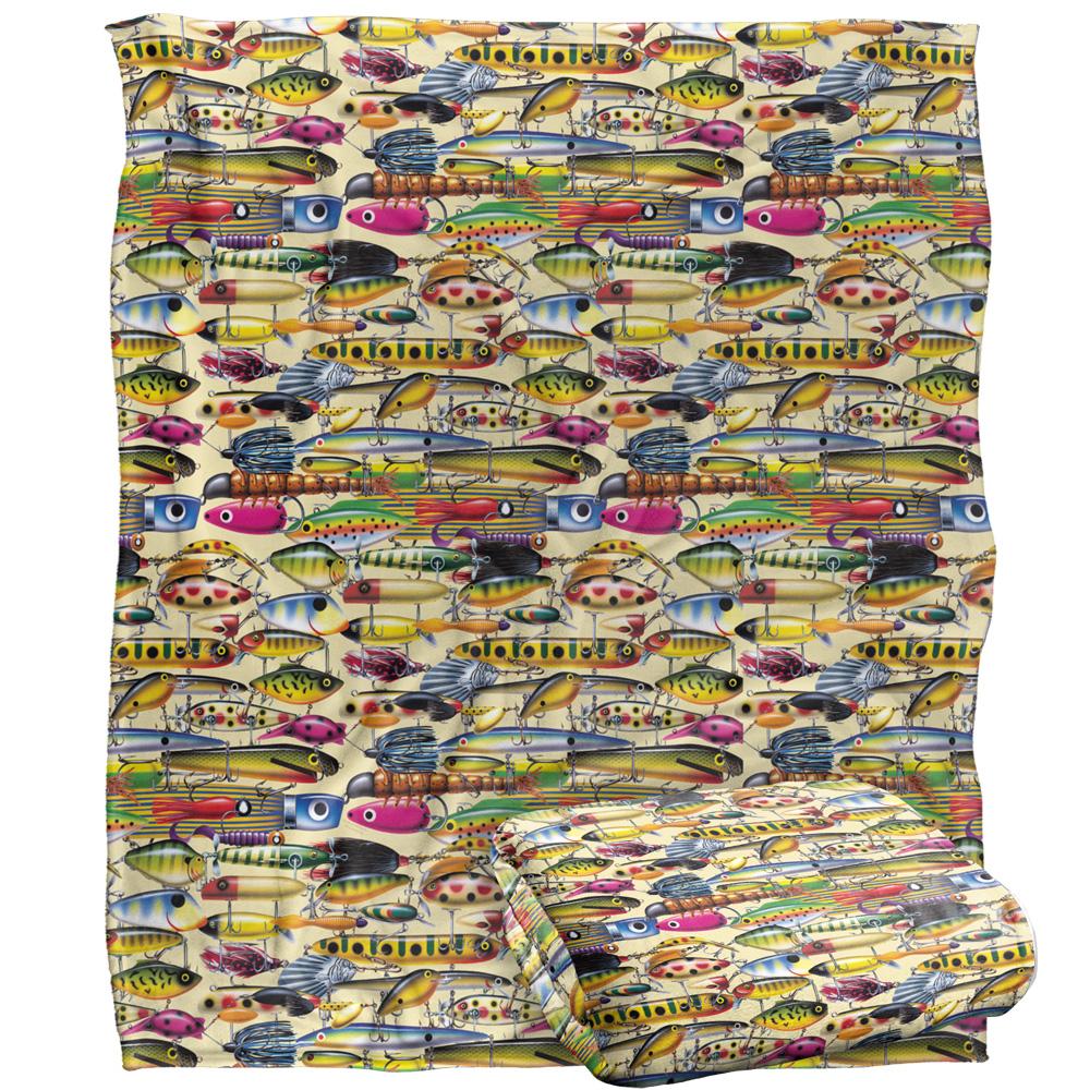 JQ Licensing 2 Silky Fishing Lures Supersoft Blanket