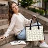 Floral Tote Bag Casual Large Capacity Handbag for Daily Shopping