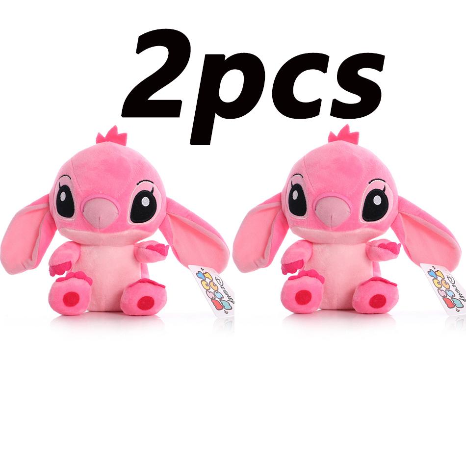 20cm Stitch Stuffed Plush Models Cartoon Stuffed Plush Dolls Anime Plush Baby Toys Kawaii Kids Birthday Gift