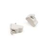 ECF5070 2 Pieces Sun Visor Holder Clips Hook Retainer Light Gray 735633192 for Fiat Tipo 356 Egea 2015-On