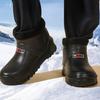 Zimní Udržující Teplo Pánské Bavlněné Boty Plyšové Nadměrné Velikosti Sněhové Sněžnice Venkovní Pohyb Ležérní Sněhové Boty Venkovní Boty na Mytí Auta