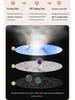 Solar Car Air Purifier & Aroma Diffuser: Eliminates Formaldehyde & Odors, Customizable with Laser Silk Screen Logo.