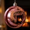 72pcs Plastic Christmas Balls 3 Cm 1.2 In Christmas Hanging Ball Gold Red Pink Decorative Balls Christmas Tree Balls