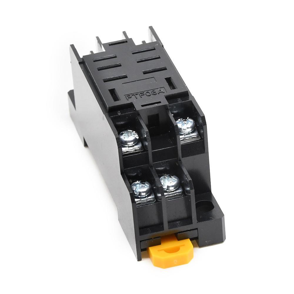 

AC 220V DC 12V 24V 10A 8PIN Coil Power Relay Electronic Mini Electromagnetic Relay Module DPDT LY2NJ Socket Base Relay socket