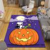 1Pc Snoopy Halloween Mummy Night Rug Office Carpet Indoor Outdoor Doormat Nonslip Soft And Comfortable Living Room Christmas Halloween Gift D91896