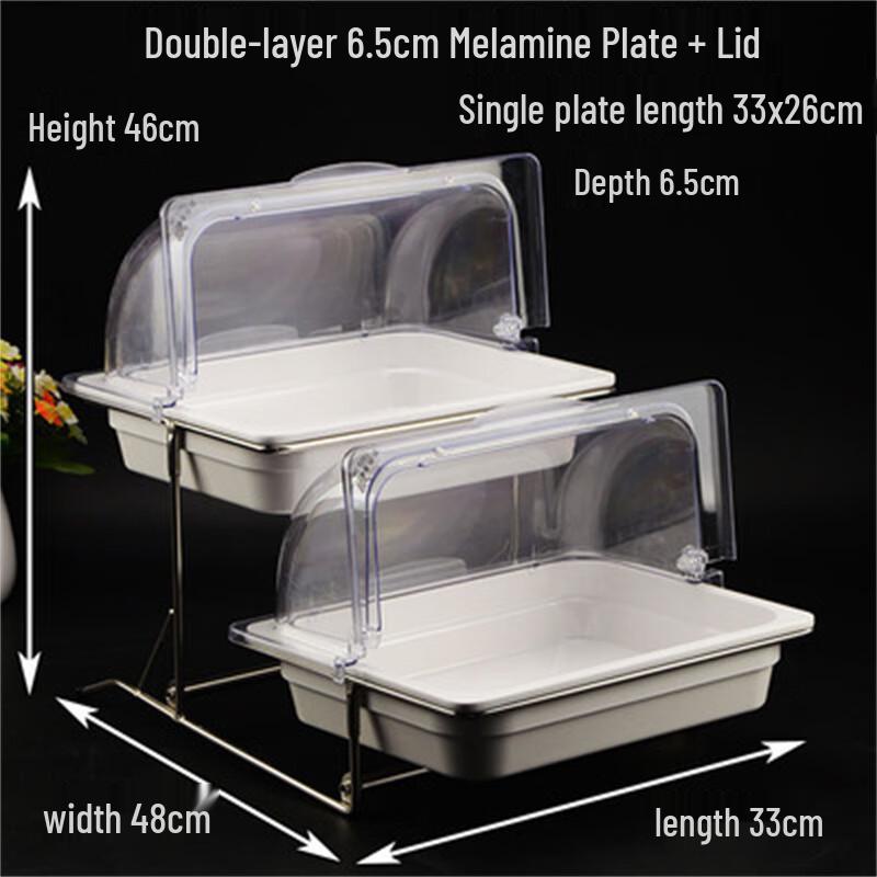 Commercial Multi-Tier Buffet Serving Display Stand