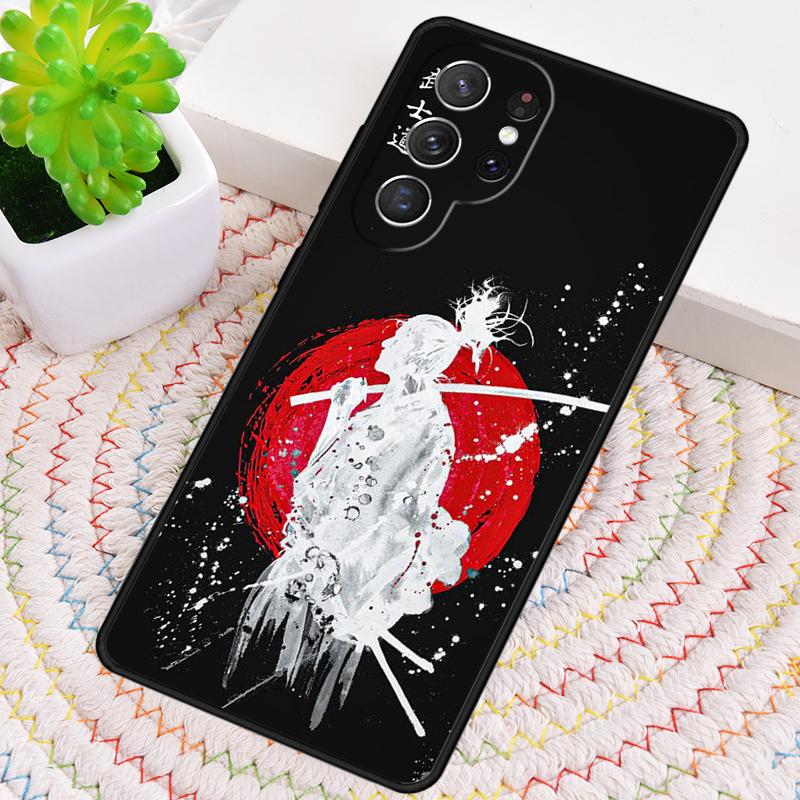 Japanisches Bushido Samurai Silikon Handyhülle Für Samsung Galaxy note 10 pro S26 S25 S24 S23 S22 S21 Plus S25Ultra Capa Abdeckung