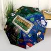1 PC Automatic Folding Umbrella - Hunter X Hunter Pattern Portable Foldable Design With 8 Ribs Christmas Birthday Gifts