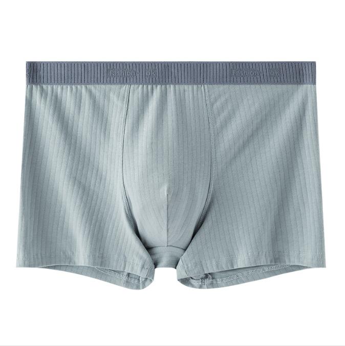 

Модное сексуальное мужское дышащее нижнее белье, хлопковые шорты-боксеры, однотонные трусы, трусы 7XL