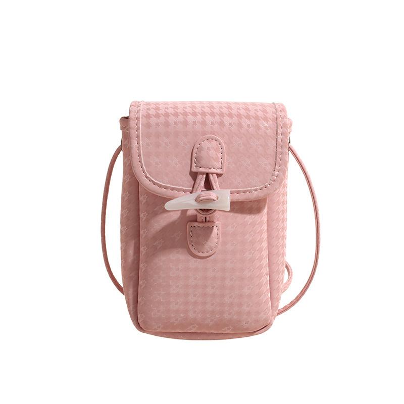 

Crossbody Women s New Versatile Casual Fashion Shoulder Square Bag розовый