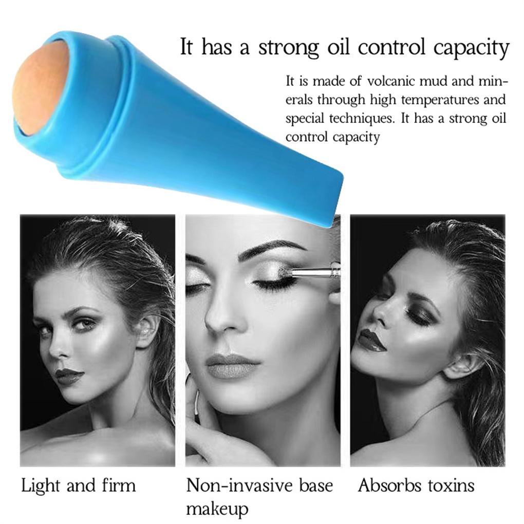 Facial Skin Absorbing Natural Stone Face Control Rolling Beauty Supplies