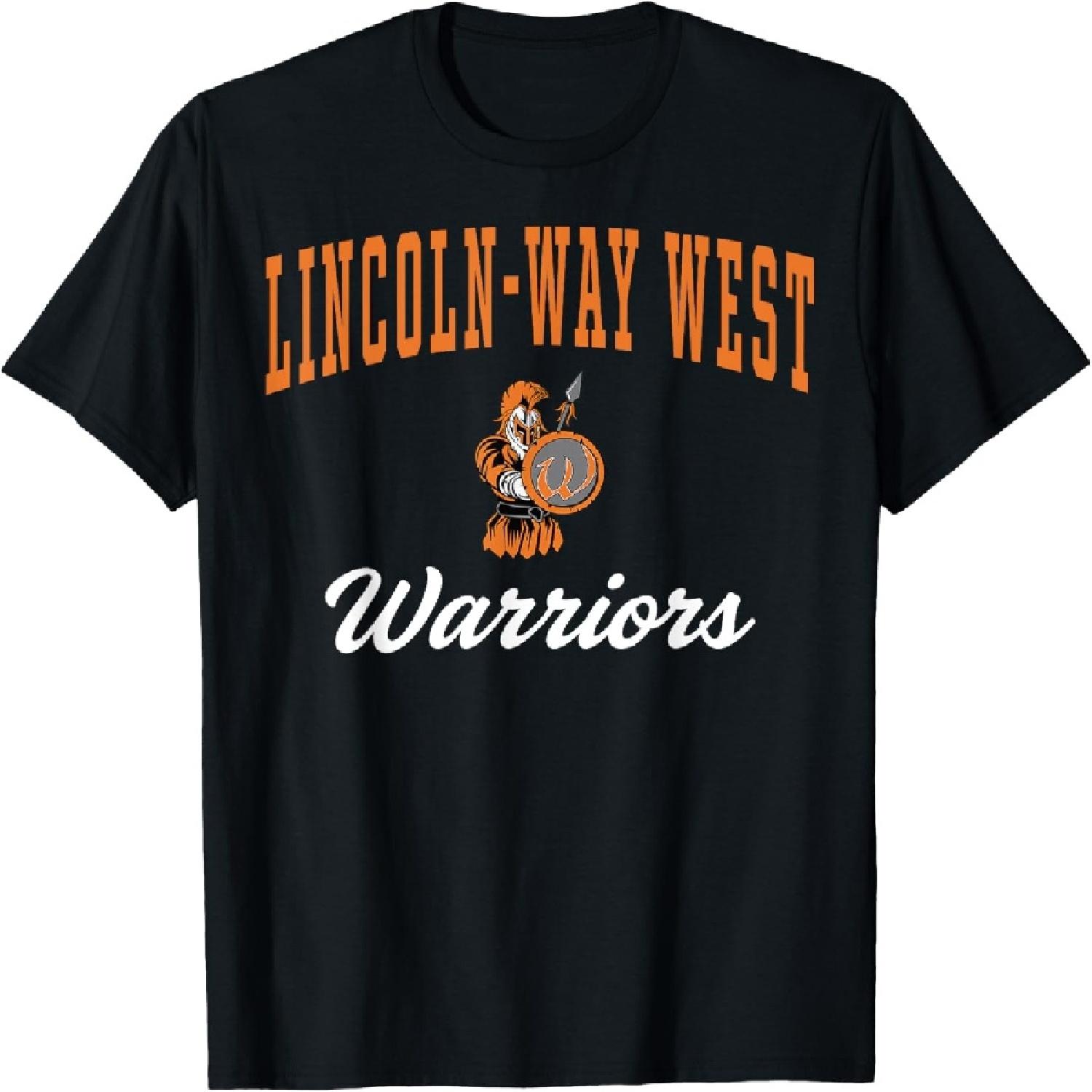 Lincoln-Way West High School Warriors T-Shirt C7 T-Shirt S