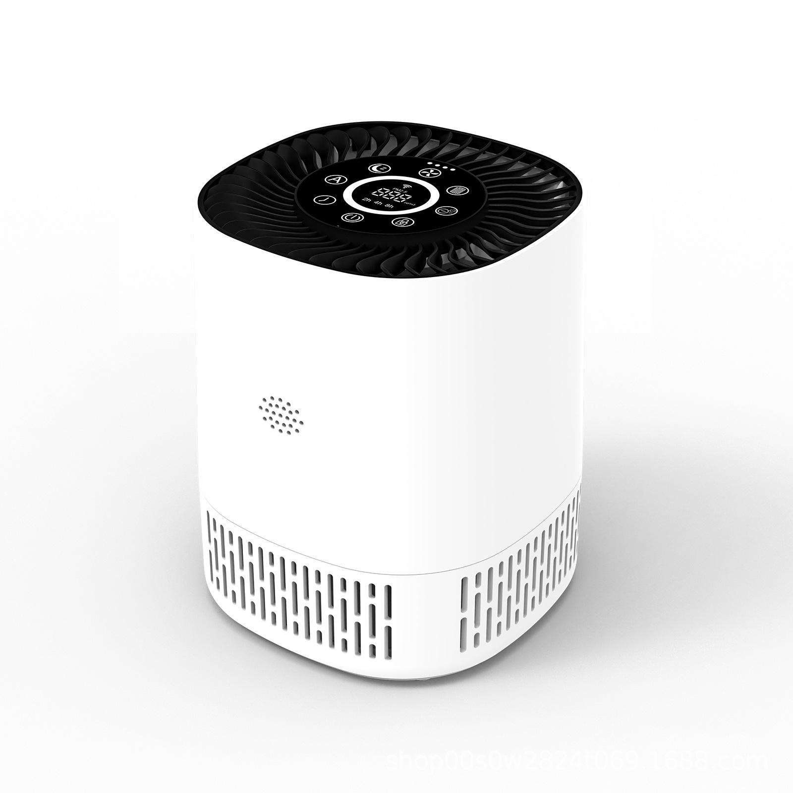 

Очиститель воздуха для домашних животных для удаления формальдегида, аллергии и шерсти домашних животных, очиститель запаха домашних животных, фильтр для удаления дыма в спальне, очиститель воздуха белый