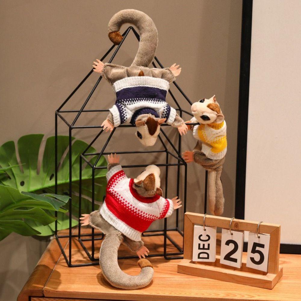 Have Magnets Sugar Glider Plush Toys Cozy Soft Animal Dolls Stuffed Plush Toy  Gift for Friends