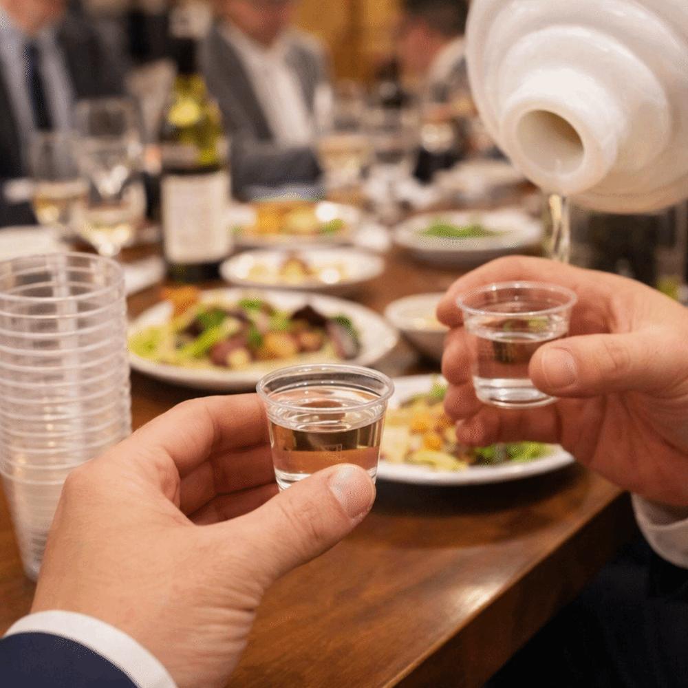 50PCS/SET 30ML Disposable Plastic Cups Mini Tasting Cups Portable Transparent Cups  Kitchen Use