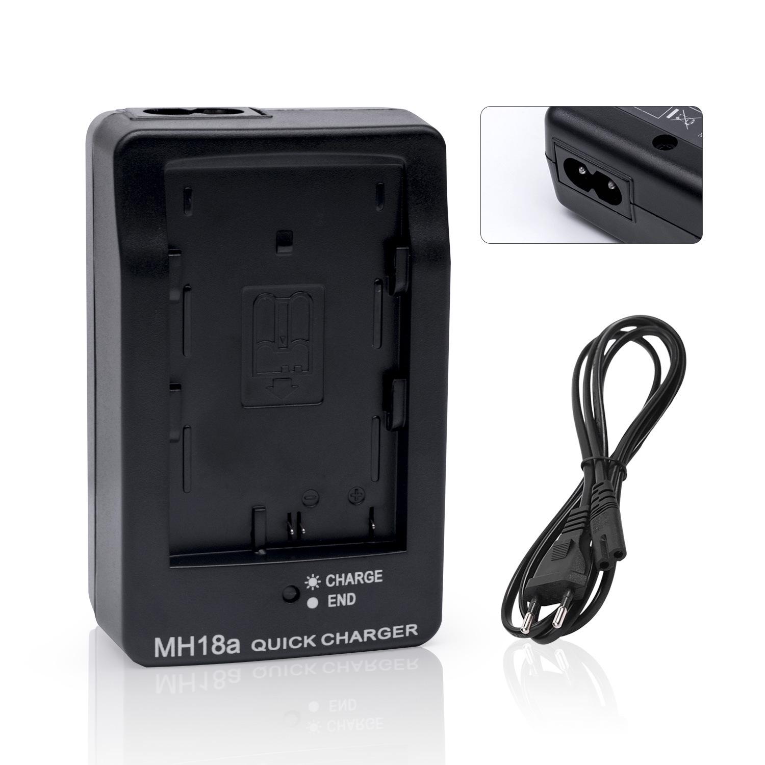 

Цифровое зарядное устройство для аккумуляторов Nikon EN-EL3/EL-EL3a/EL-EL3e (модель: MH-18a) MH-18a charger + EU plug [Boxed]