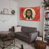 3x5ft Tsarist Russian Gonfalon Flag Religion Faith Portrait for Cultural Exhibition and Home Decoration Double Stitched