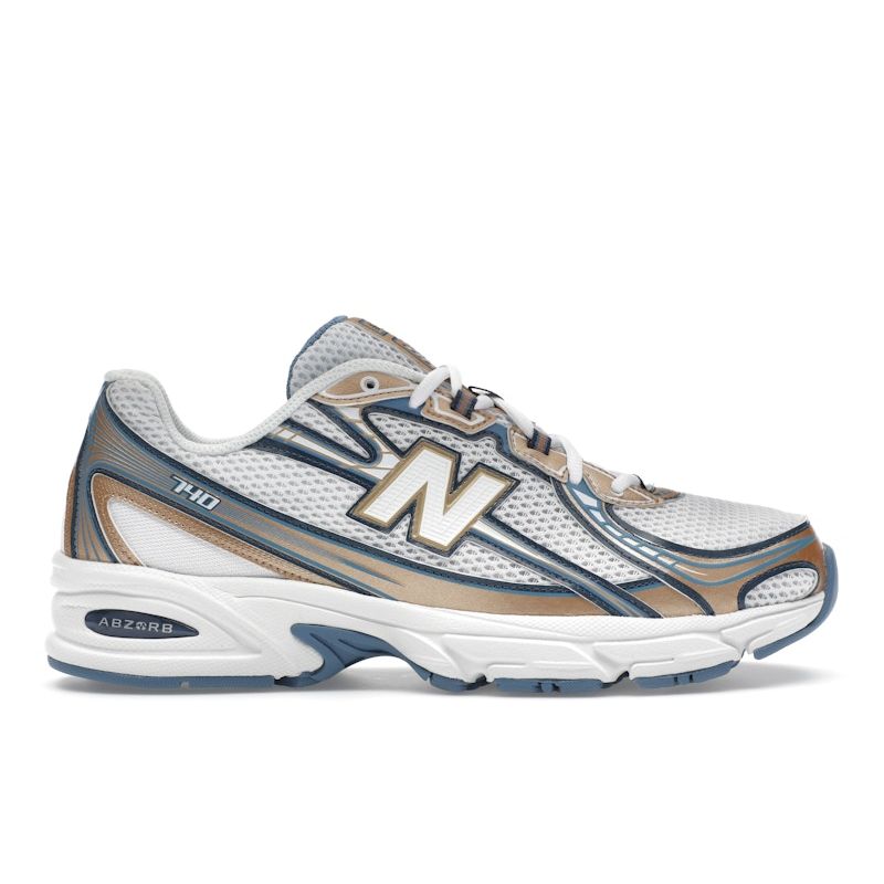 New Balance 740 Unisex Heron Blue Vintage Indigo Gold Metallic Sea Salt U740HB2 EU 36