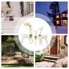 3pcs Christmas Stake Light Reindeer Stake LED Lighted Yard Decor Acrylic Lighted Garden Front Yard Porch Holiday Decoration