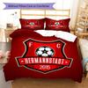 FC Hermannstadt Bedding Quilt Set Quilt Cover Pillowcase Home Decoration Birthday Gift (1 * duvet cover + 2 * pillowcase, without core)