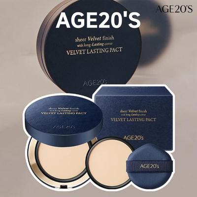 [AGE20'S] Velvet Lasting Pact Hauptprodukt + Nachfüllung (14g)