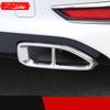 Car Styling Exterior Exhaust Pipe Plating Gas Vent Decorative Frame Tail Throat Modification Accessories For BMW 3 Series G20
